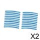 thumbnail image 1 of Pegatinas para llantas de coche,Pegatinas reflectantes para cubo de rueda de coche y motocicleta,Calcomanía con franja reflectante para llantas de ruedas de camiones de color rosa,Tira, 1 of 8