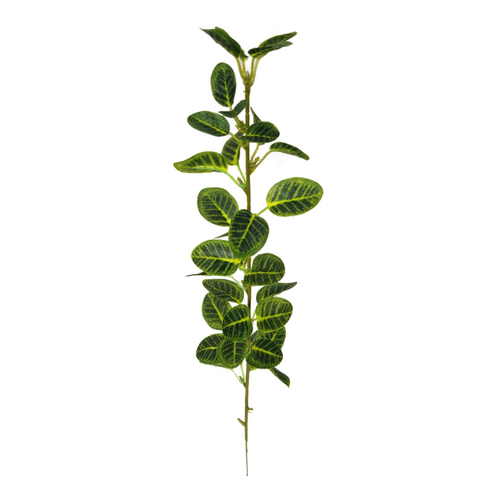 Jaspee 11 Inch Tall Long Stems Artificial Olive Leaves With Fake Leaves Plant Branches For