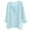 Sky Blue, variant on IROINNID Reduced Button Down Shirts for Men Summer Long Sleevesï¼¶-Neck Comfortable Loose Blouse Tops,Sky Blue