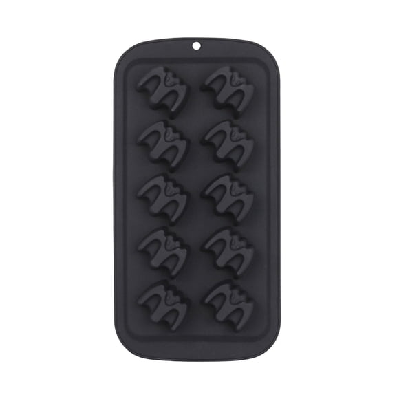 Xihbxyly Moldes de Silicona para Halloween, 10 Formas Únicas, Material Apto para Uso Alimentario Sin Bpa, Resistentes Al Calor Hasta 260 °C, Antiadherentes, Multiusos para Hornear, Recuerdos de Fiest