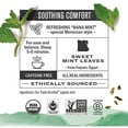 thumbnail image 3 of Numi Organic Tea Moroccan Mint, 18 Count Box Of Tea Bags (Pack Of 6) Herbal Teasan, 3 of 3
