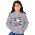 thumbnail image 4 of Dominican Girl Sass Destruction Cute Zip Hoodie Sweatshirt Women Brisco Brands L, 4 of 5