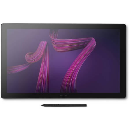 Wacom - Cintiq Pro 17 Creative Pen Drawing Tablet with Touch Display - Black