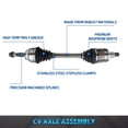 thumbnail image 2 of Bodeman Front Left Driver Side CV Axle Shaft Assembly for 2008-2013 Toyota Highlander V6 3.5L Gas AWD, 2 of 7