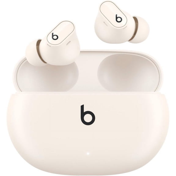 Beats Studio Buds + | True Wireless Noise Cancelling Earbuds - Ivory (Renewed)