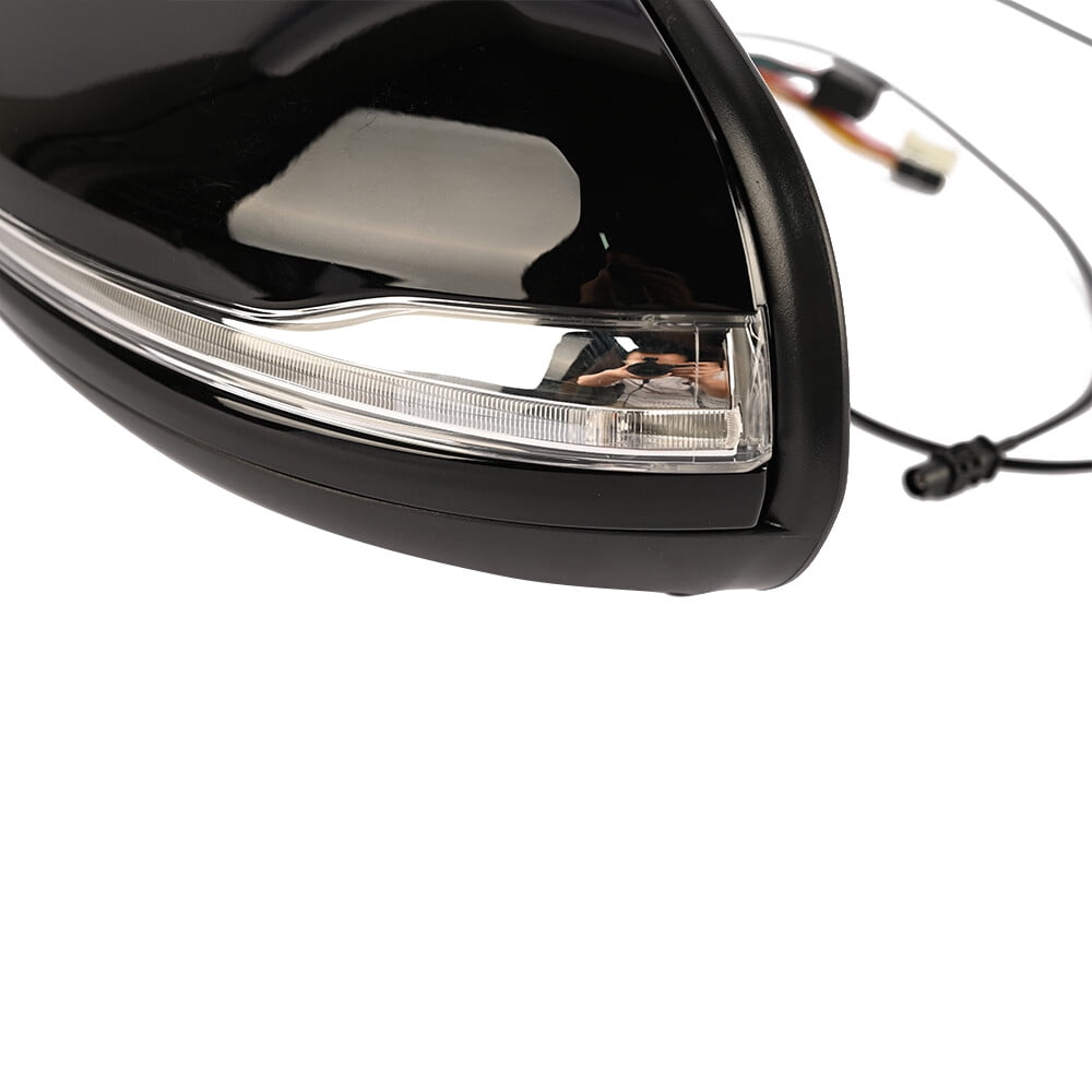 Driver Side Mirror For 2014-2021 Mercedes Benz C class W205 C180 C200 C300 C250 Black 2058109701 2058109801