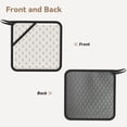 thumbnail image 2 of Sikiie Anchors Pot Holders Kitchen Insulation Mats Heat Resistant Pot-Holder Oven Anti-Scald Pads for Cooking Baking, 7.1*7.1inch, 2 of 8