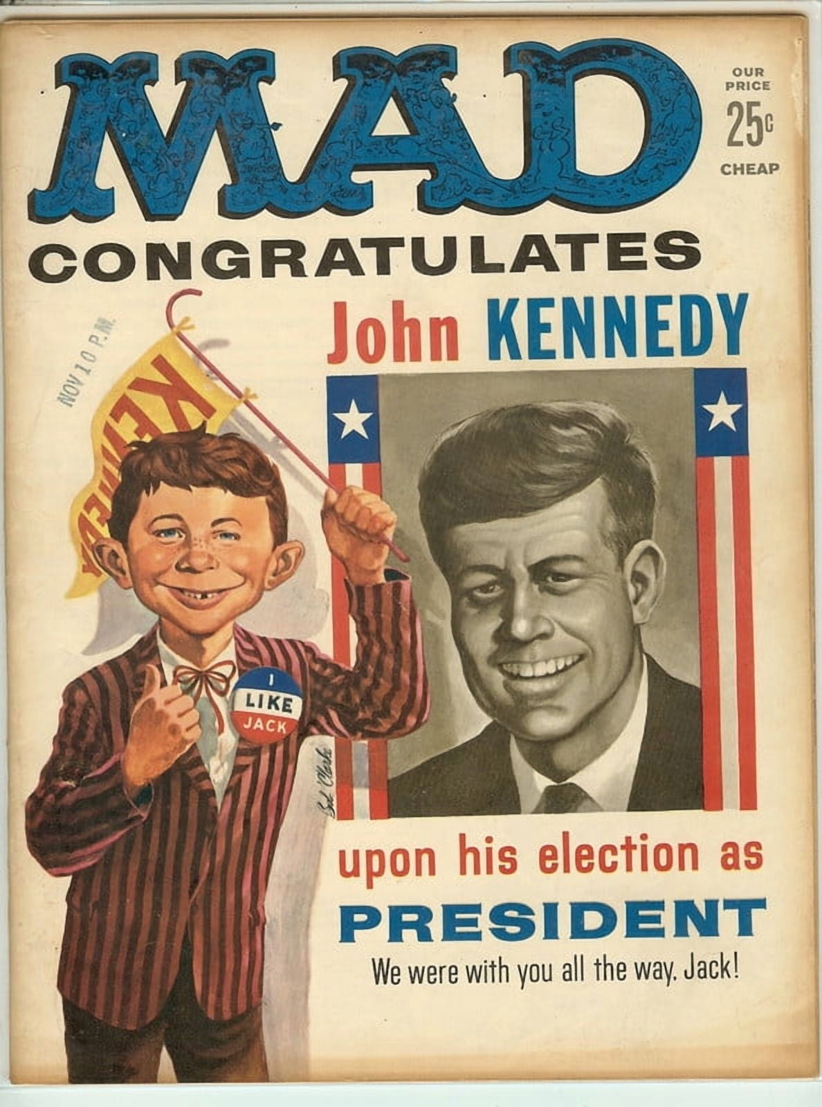MAD Magazine Vintage Collectible #60 Sept 1960 VERY FINE (VF)