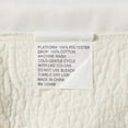 thumbnail image 3 of Greenland Home Fashion Paisley Quilted Bed Skirt Drop 18" - King 78x80", Ivory, 3 of 6