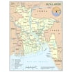 Palmetto Laminated Political Map Of East Asia - 24x28 Inch Educational Wall Poster