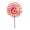 Rose Red, variant on sunsanly Handheld Windmill Toy Double Layer Vibrant Color Lightweight Wind Spinner Kids Toys Garden Decoration