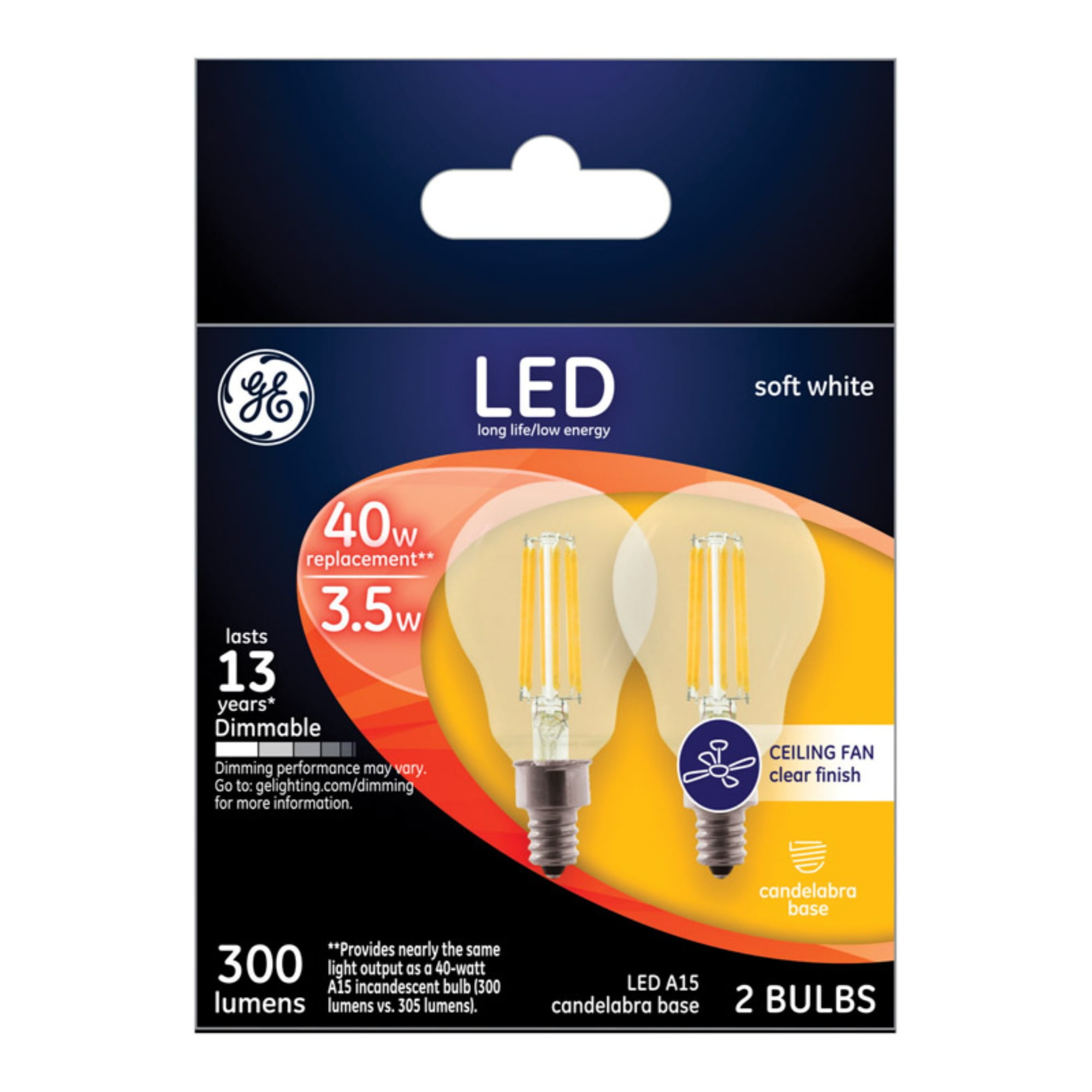 LED A15CAGC-2BT (Pack of 6)