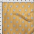 thumbnail image 4 of oneOone Viscose Chiffon Mustard Yellow Fabric Abstract Block Dress Material Fabric Print Fabric By The Yard 42 Inch Wide, 4 of 5