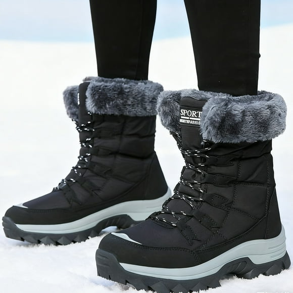 Women snow boots Waterproof Winter snow boots Waterproof and insulated snow boots