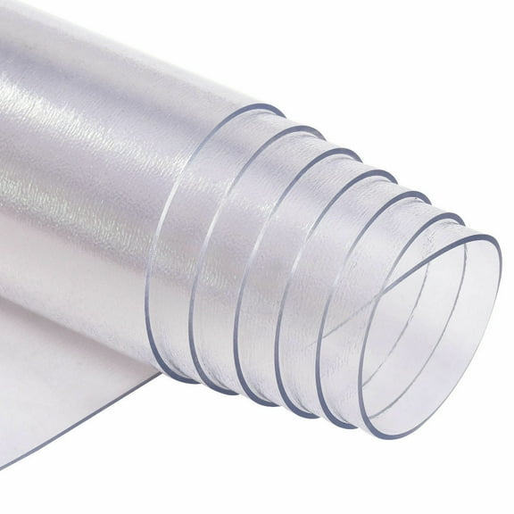 Costway 47'' x 47'' PVC Chair Floor Mat Floors Protector Home Office