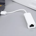 thumbnail image 3 of Tarjeta de Red USB Tipo C una Rj45 100M Convertidor de Tarjeta de Red Sin Controlador Adaptador de Cable de Red Adaptador Ethernet A, 3 of 6
