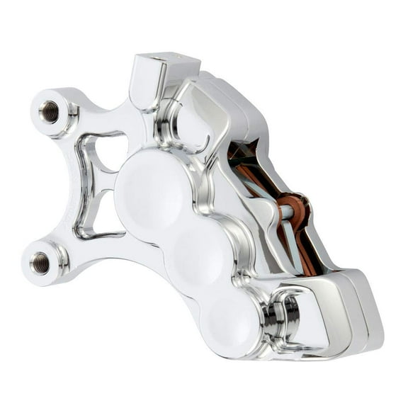 Arlen Ness 02-212 6-Piston Differential Bore Front Brake Caliper for 14in. Rotors - Right Side - Chrome