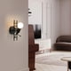 thumbnail image 2 of Aplique de pared para interiores, lámpara de pared de escalada humanoide creativa, lámpara de pared de hierro moderna, luces de pared negras e27, para habitación de niños, pasillo, restaurante, escale, 2 of 4