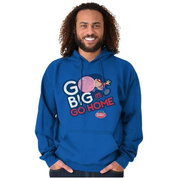 Dubble Bubble Go Big Or Go Home Logo Hoodie Sweatshirt Women Men Brisco Brands M