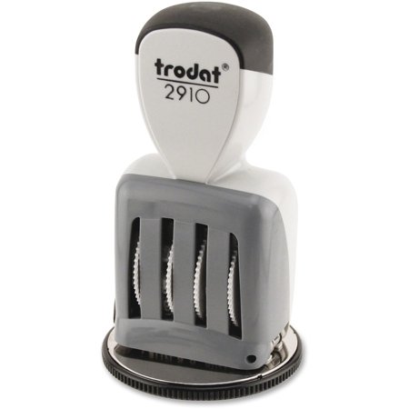 Us Stamp & Sign Trodat Round Stamp, Time And Date Received, Conventional, Two-inch Diameter