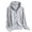 Light Gray, variant on Women's Sun Protection Jacket Hooded Cooling Shirt Athletic Jacket (Purple XXL)