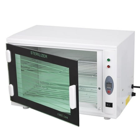 - 8L Electric Tool UV Sterilizer Cabinet w/ Timer Sterilization Menicure Nail Facial Skin Beauty Salon Equipment
