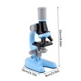 thumbnail image 3 of Biological Microscope for Kids Beginners 100X 400x 2000X Magnification Kids Science Toys Microscope Kit with Specimens LED Light Education Scientific, 3 of 9