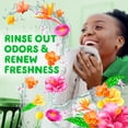 thumbnail image 6 of Gain Rinse Out Odor Fabric Softener Rinse, Odor Fighter, Hibiscus Hula Scent, 62 fl oz, 6 of 10