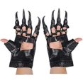 thumbnail image 5 of Accesorios para fiesta de Halloween, carnaval, cosplay, guantes de garra de dragón (negros), 5 of 5