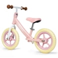 thumbnail image 5 of Gymax 12'' Balance Bike Kids No-Pedal Learn To Ride Pre Bike w/ Adjustable Seat Pink, 5 of 10