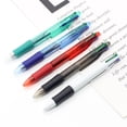 thumbnail image 4 of Bolígrafo de 4 colores, bolígrafo multicolor de plástico con prensa de cuatro colores, recarga aceitosa, 4 of 5