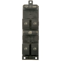 Dorman 901-500 Front Driver Side Power Window Switch - Front Left, 6 Button for Specific Volkswagen Models