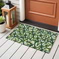 thumbnail image 4 of Entryway Rug 2'x3', St. Patrick's Day Small Rug for Kitchen Bathroom Door Mat Indoor Entrance, Green Lucky Clovers Ombre Non-Slip Area Rugs Floor Mats Carpet Front Door Rugs, 4 of 8