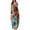 Colorful Leaves, variant on HVEOO Women's Summer Maxi Dress Long Dress Casual Boho Sleeveless Strap Smocked Tiered Long Beach Sun Dresses