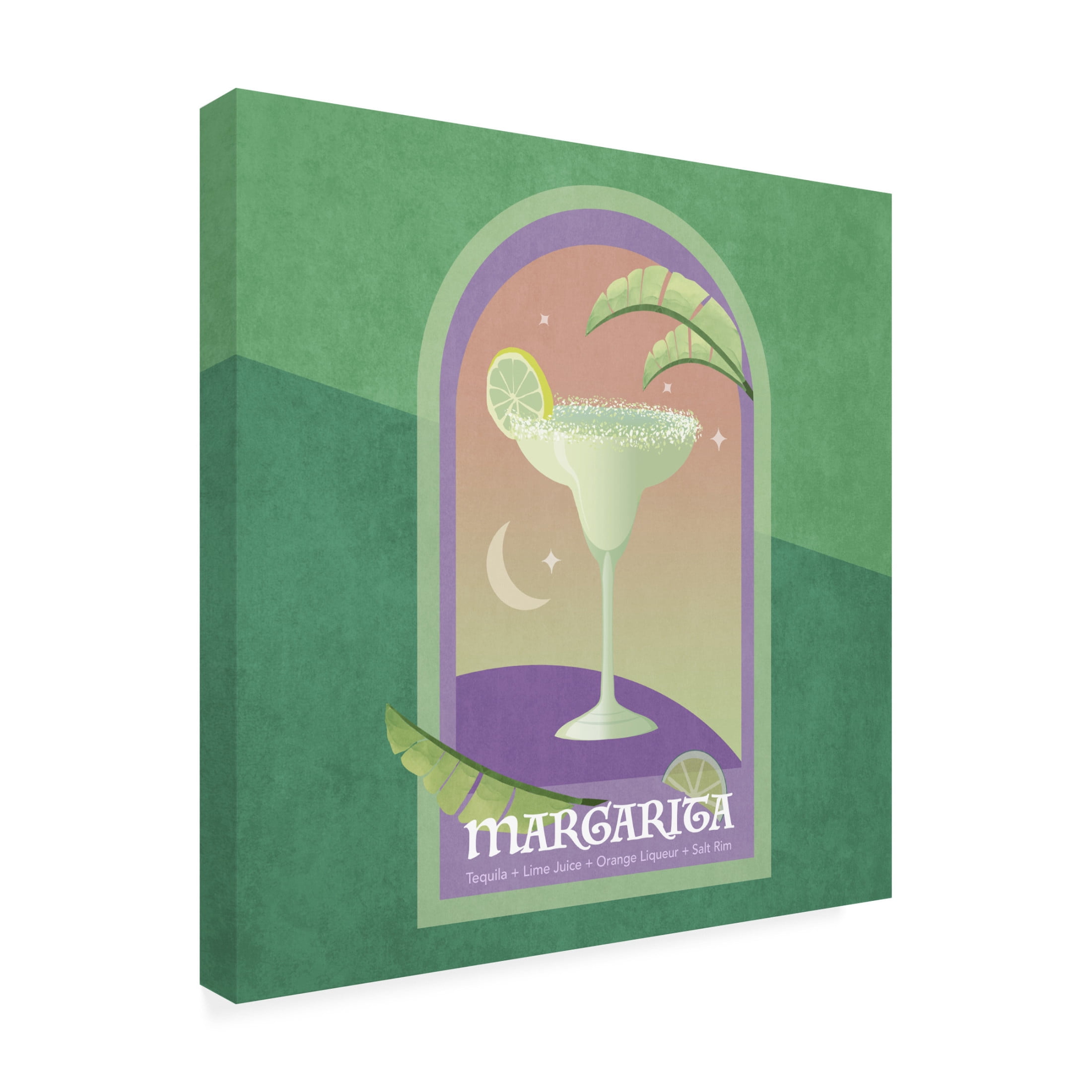 Trademark Fine Art Emel Tunaboylu Kokteyl Margarita Canvas Wall Art
