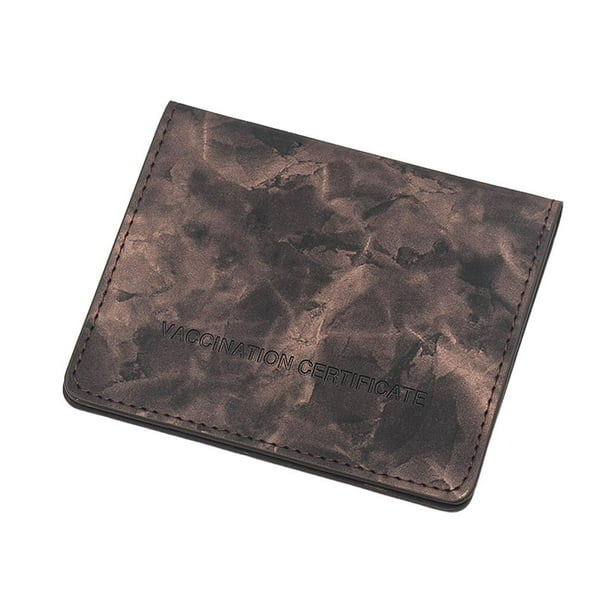 Billetero Fino Multicolor Protector de Vacunación Sunnimix para Negro 9.5 × 11.2cm