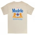 thumbnail image 3 of Modelo The Fighting Spirit Front and Back Logo T-Shirt-Small, 3 of 3