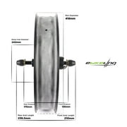 eBikeling Waterproof 48V 1200W Direct Drive 20 Fat Front Motor Wheel Electric Bicycle Ebike Conversion Kit