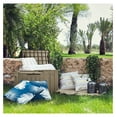 thumbnail image 6 of SONGMY 31 Gallon Resin Deck Box Waterproof Indoor Outdoor Storage Boxes for Patio Furniture Cushions and Garden Tools (Light Brown), 6 of 8