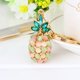 thumbnail image 1 of Llavero de metal con forma de cereza con incrustaciones de diamantes para coche, llavero con colgante para bolso de mujer, regalos creativos coreanos para empresas, 1 of 6