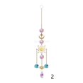thumbnail image 2 of Adornos colgantes de decoración de , decoración dorada, regalos de cristal, colgante de para ventanas de jardín, atra Ventidor 2 Macarena Prisma de luz de cristal, 2 of 8