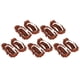 thumbnail image 1 of 10 Pack Chenille Multi-Purpose Floor Cleaning Slippers Dust Remover Accessory Brown, 1 of 4