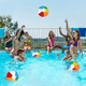 thumbnail image 2 of 16p Pelota De Playa Inflable De Colores Fiesta Piscina 30cm Xtellar multicolor, 2 of 3