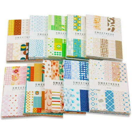 500 Sheets Vintage Scrapbook Paper Aesthetic Stationery Paper Supplies Decor