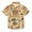 Wildlife Tiger Zebra Giraffe, variant on Dailycode Small Short Sleeve Button Down Shirts Wildlife Tiger Zebra Giraffe Casual Shirt 3-10 Years