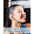 thumbnail image 4 of NANAMI Auriculares, Actualización de Auriculares Inalámbricos Bluetooth, IPX7 Impermeable, Auriculares Internos con Micrófono, Banda Magnética para el Cuello, Auriculares Estéreo HiFi con Cancelación, 4 of 5