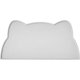thumbnail image 1 of Alfombrilla para cuencos para perros y gatos, alfombrilla de silicona antideslizante, alfombrilla impermeable para comida de mascotas (gris claro), 1 of 1