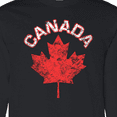 thumbnail image 4 of Inktastic Canada Maple Leaf Long Sleeve T-Shirt, 4 of 5
