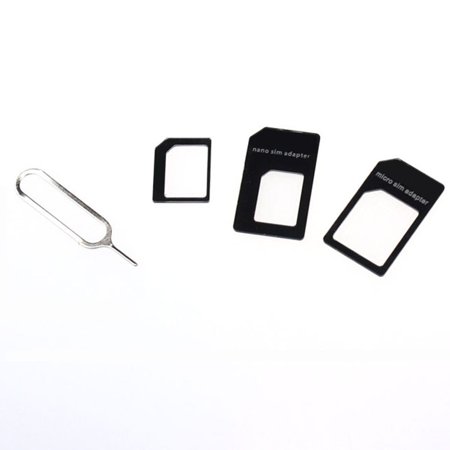 Convert Nano Sim Card To Micro Standard Adapter For Iphone 5
