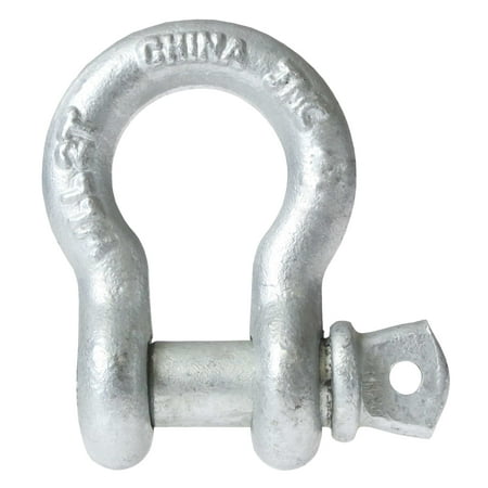 

1-3/8 Galvanized Screw Pin Anchor Shackle - Import - 13.5 Ton